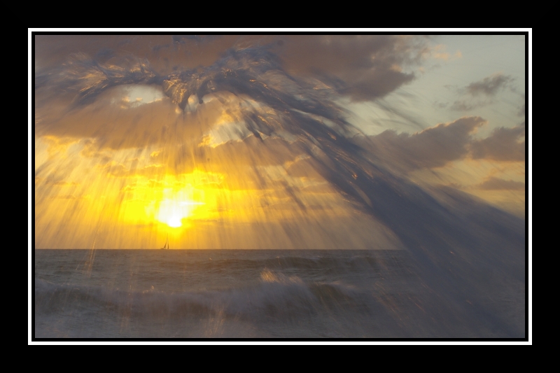 Mare mosso a Marina di Pisa