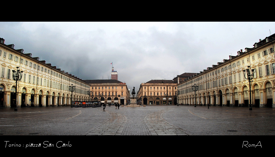 Scoprire una citt� : Torino p.zza S. Carlo