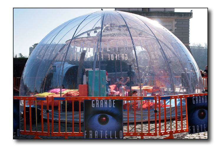 L'anticamera della casa del Grande Fratello