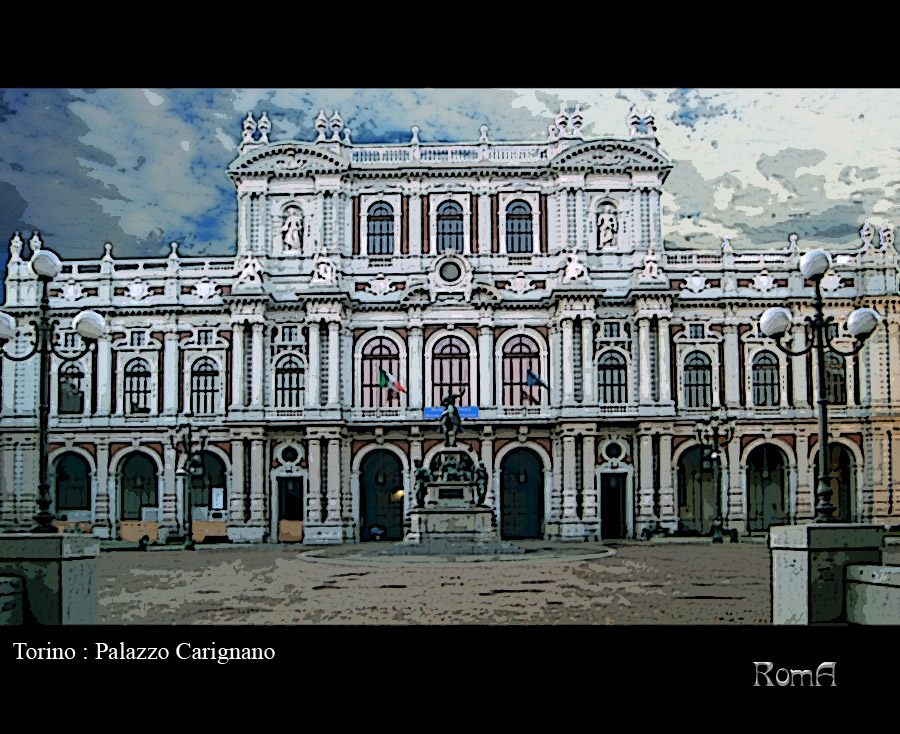 Torino : Palazzo Carignano