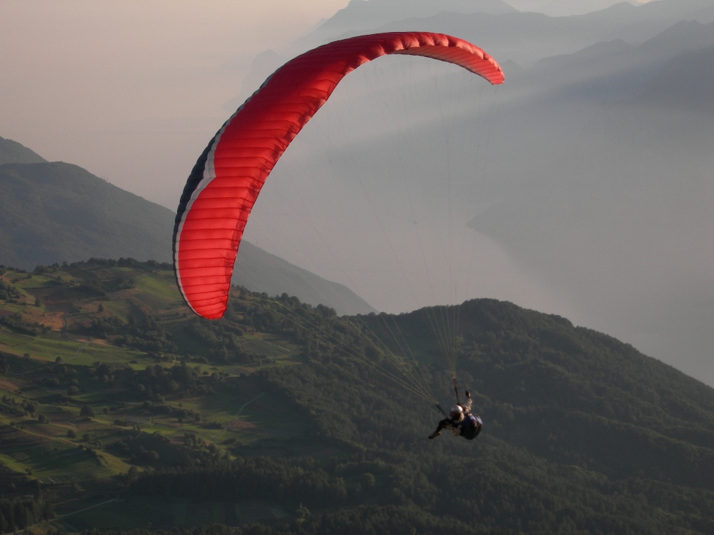 Decollato... [parapendio]
