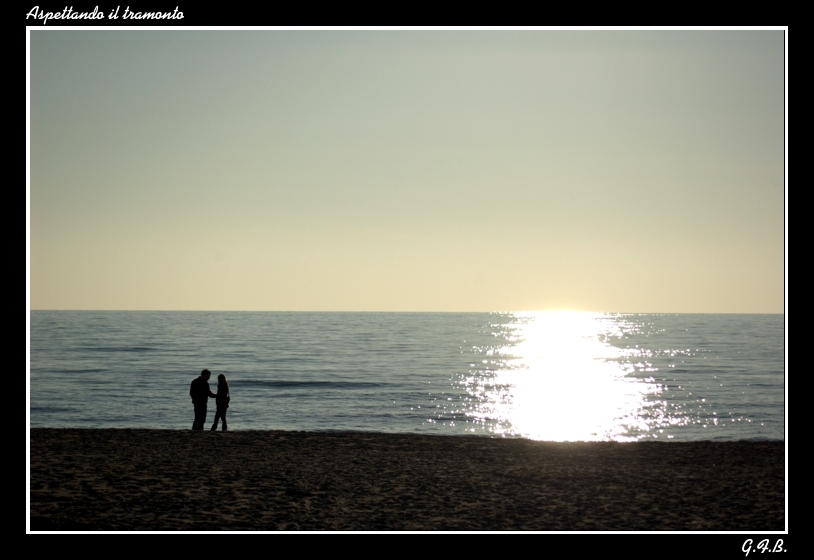 Aspettando il tramonto