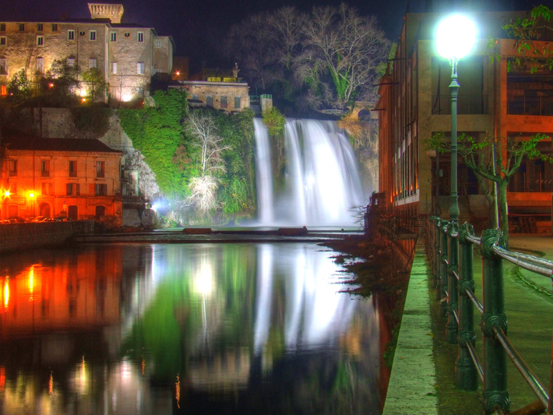 Cascata Isola Liri HDR