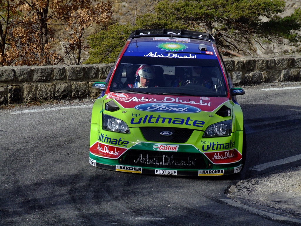 immagini rallye montecarlo 2008