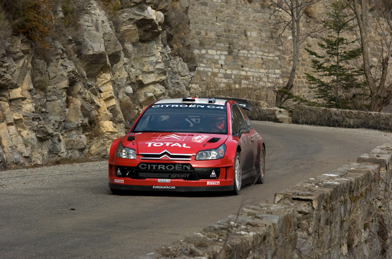 Loeb WRC Montecarlo 2008