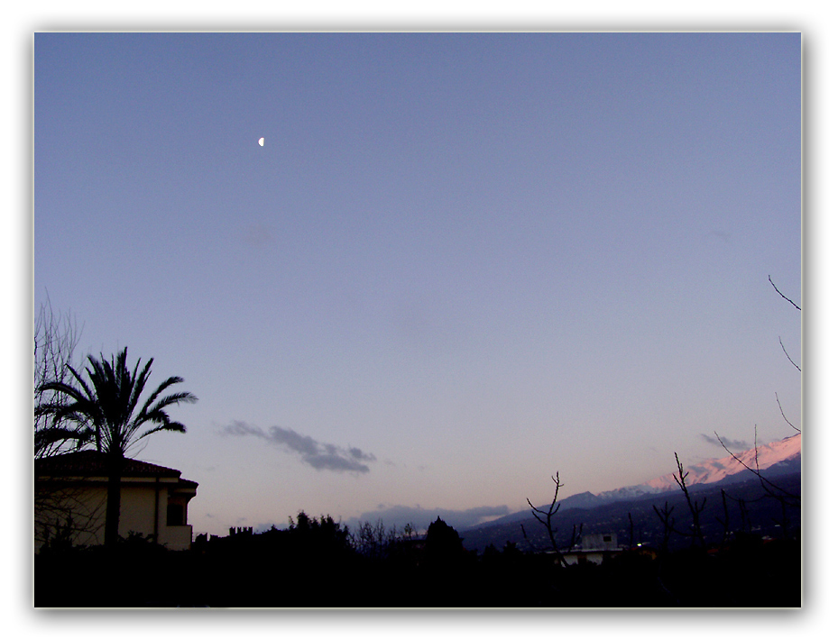 La luce tenue del mattino