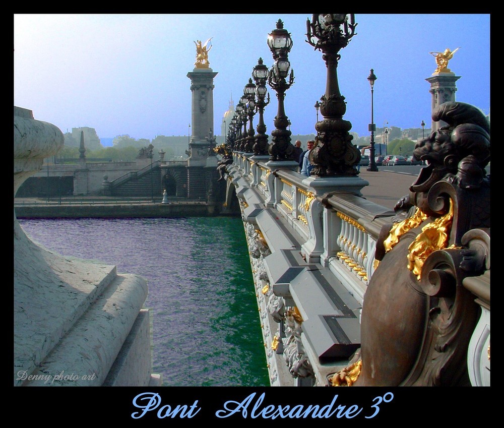 Pont alexandre III - Parigi