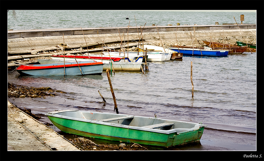Barche al Lago di Chiusi