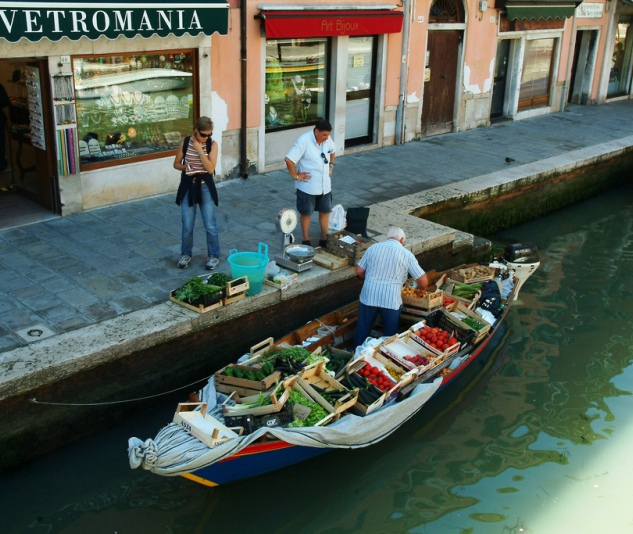 Fruttivendolo a Murano