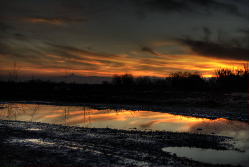 Tramonto montanarese