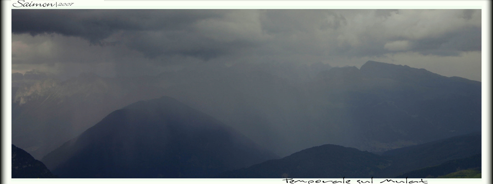 Temporale sul Mulat