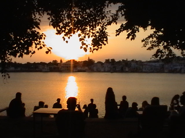 Preghiera al tramonto