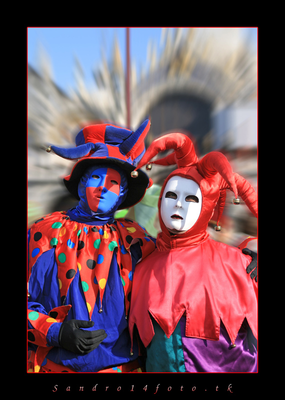 I colori del carnevale veneziano...