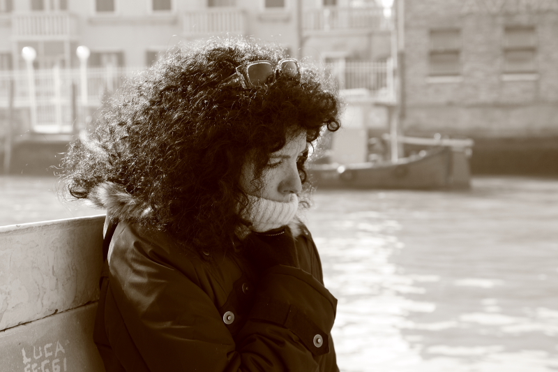 un momento di solitudine