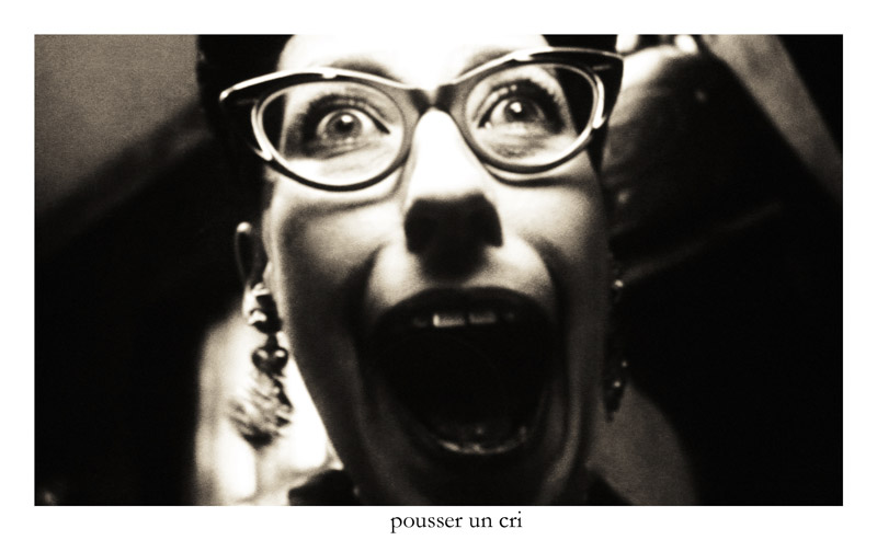 pousser un cri