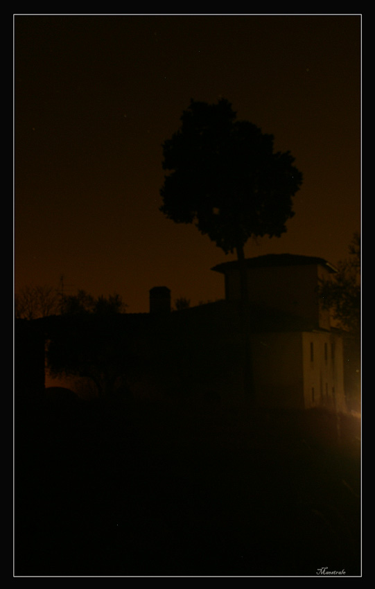 CASCINA nella NOTTE