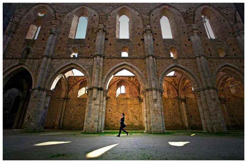 Chiusdino (SI), San Galgano, marzo 2008