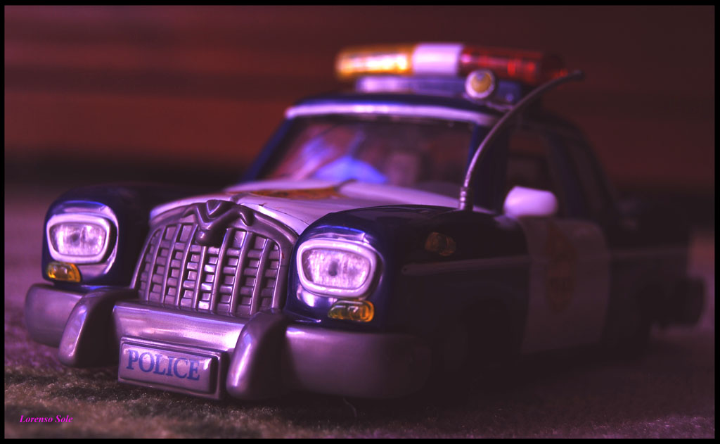 police car