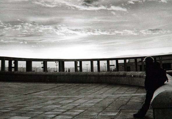 introspezione al tramonto del montjuic