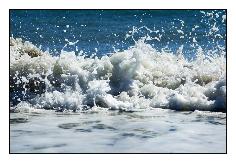 ...white and blue...