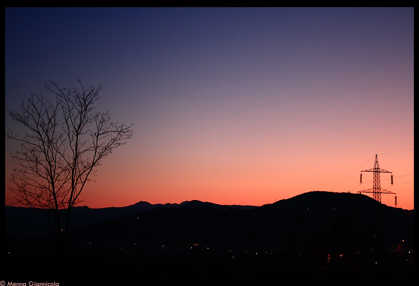Semplicemente atmosfera tramonto!