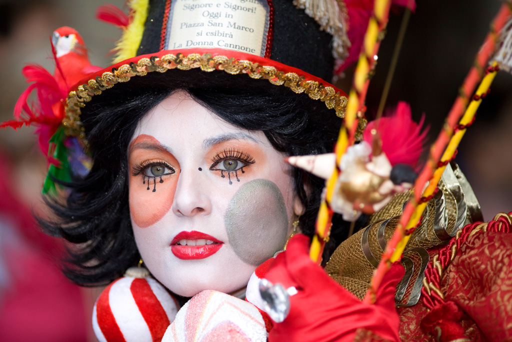 La donna cannone - Carnevale di Venezia 2008