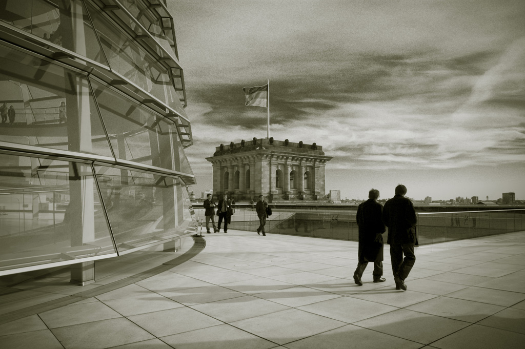 Flag with some people