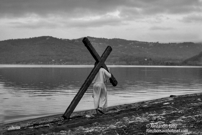 cristo al lago