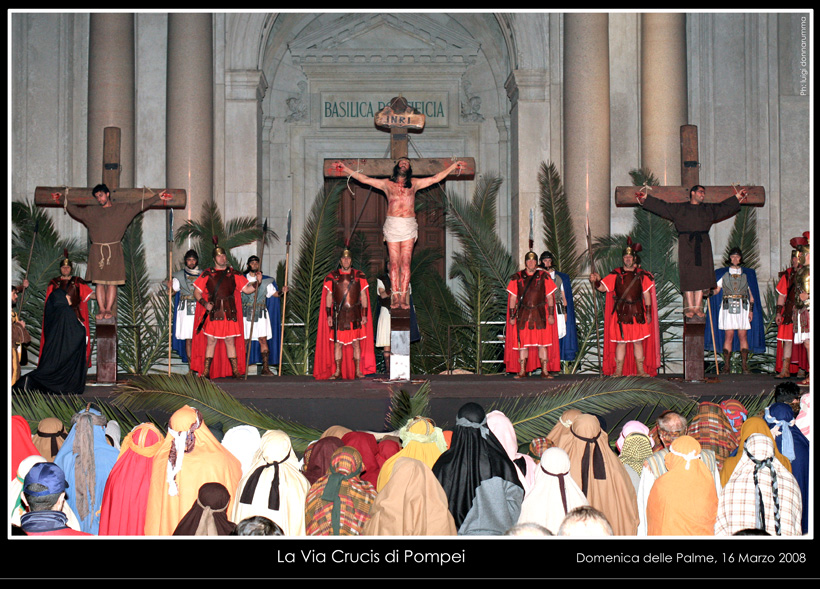 via crucis di pompei