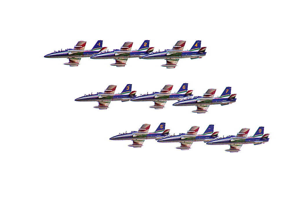 Sfrecciando nell'aria