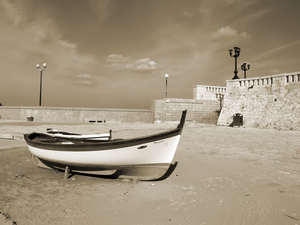 Barche tristi II (Otranto)