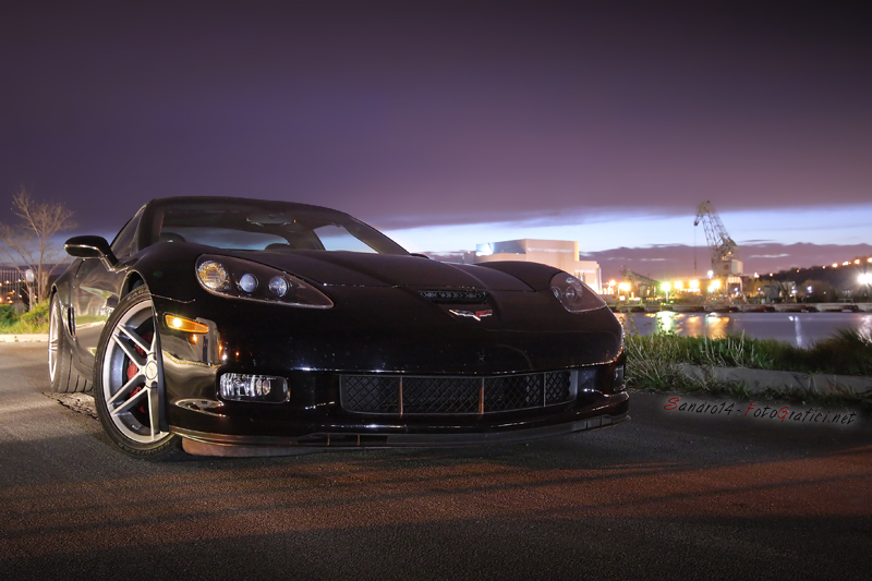 Corvette Z06 dream sunset
