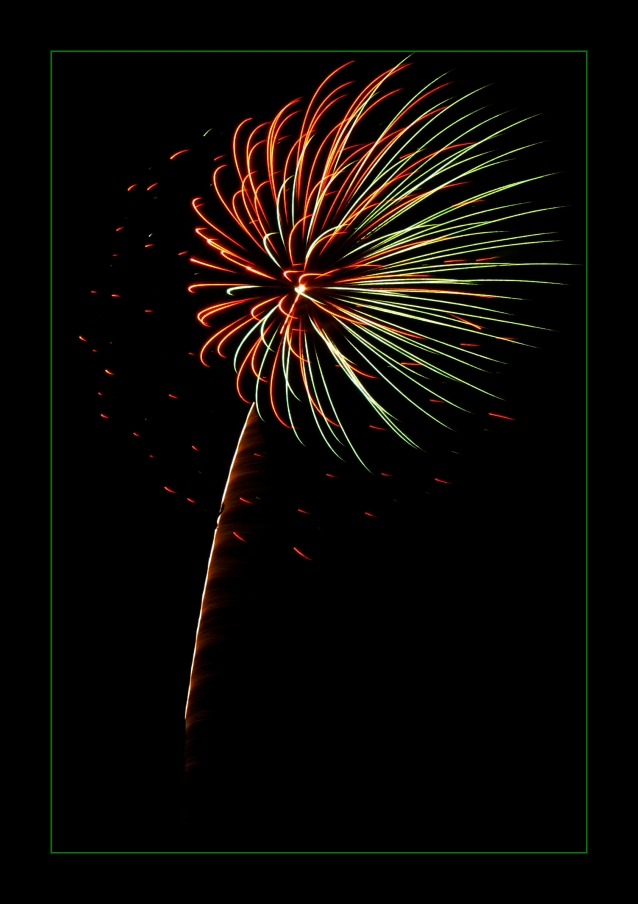 Fuochi d'artificio della segavecchia