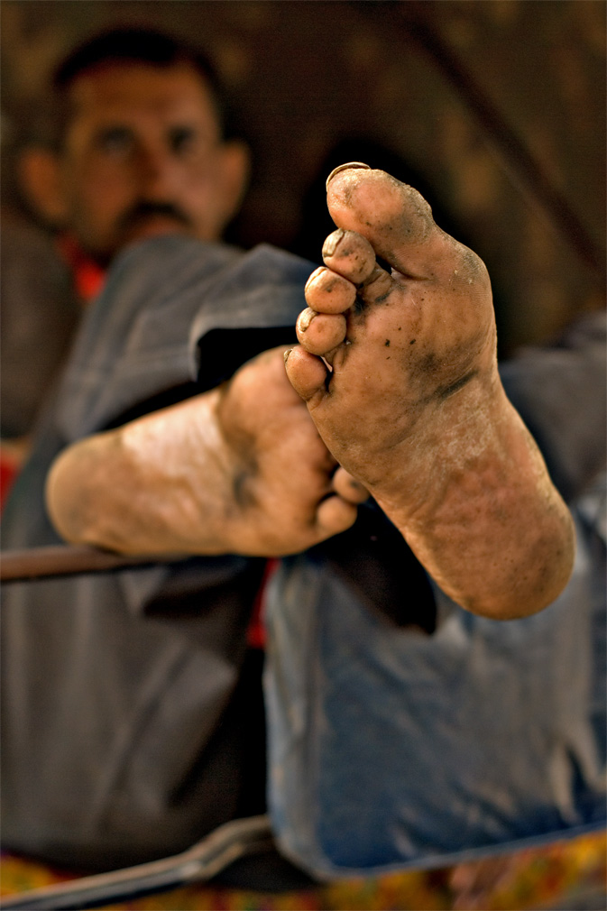 Una vita raccontata ... a partire dai piedi