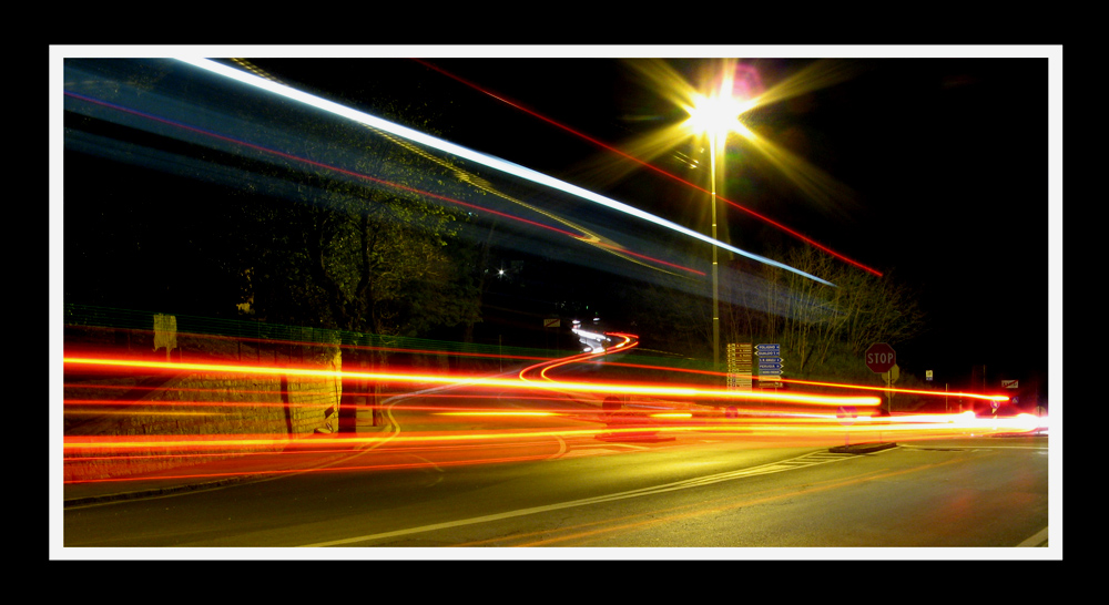 L'autobus all'incrocio