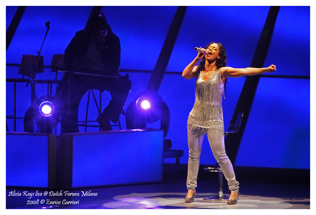 Alicia Keys Milano 2008