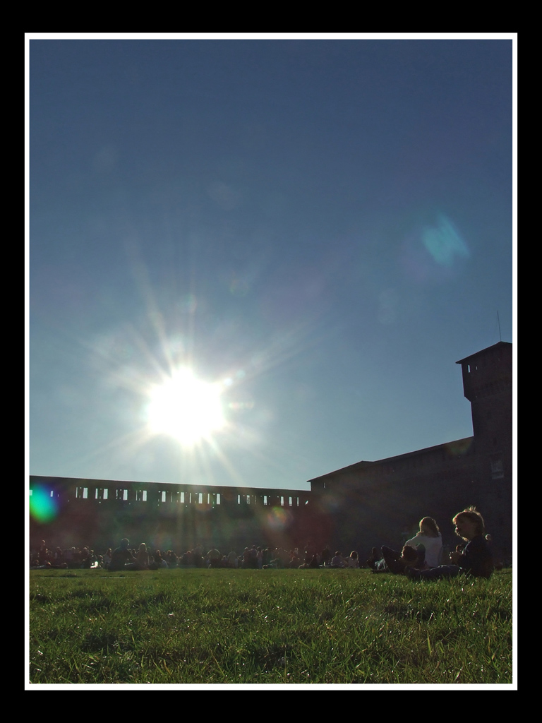 pomeriggio di giochi al castello