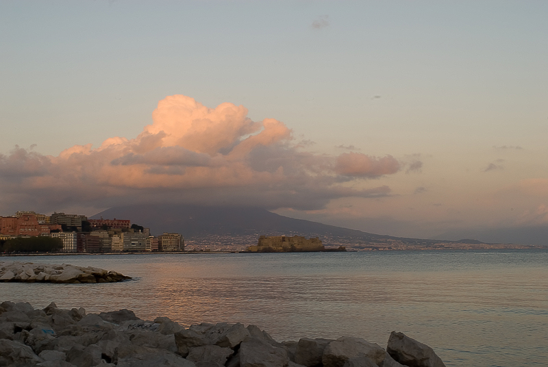 Il golfo al tramonto