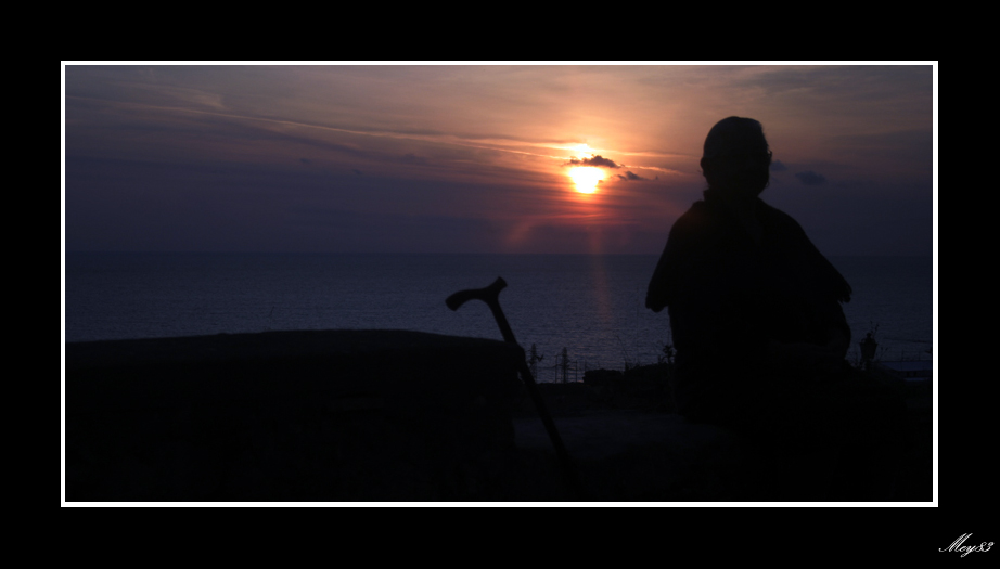 Il tramonto di una vita...