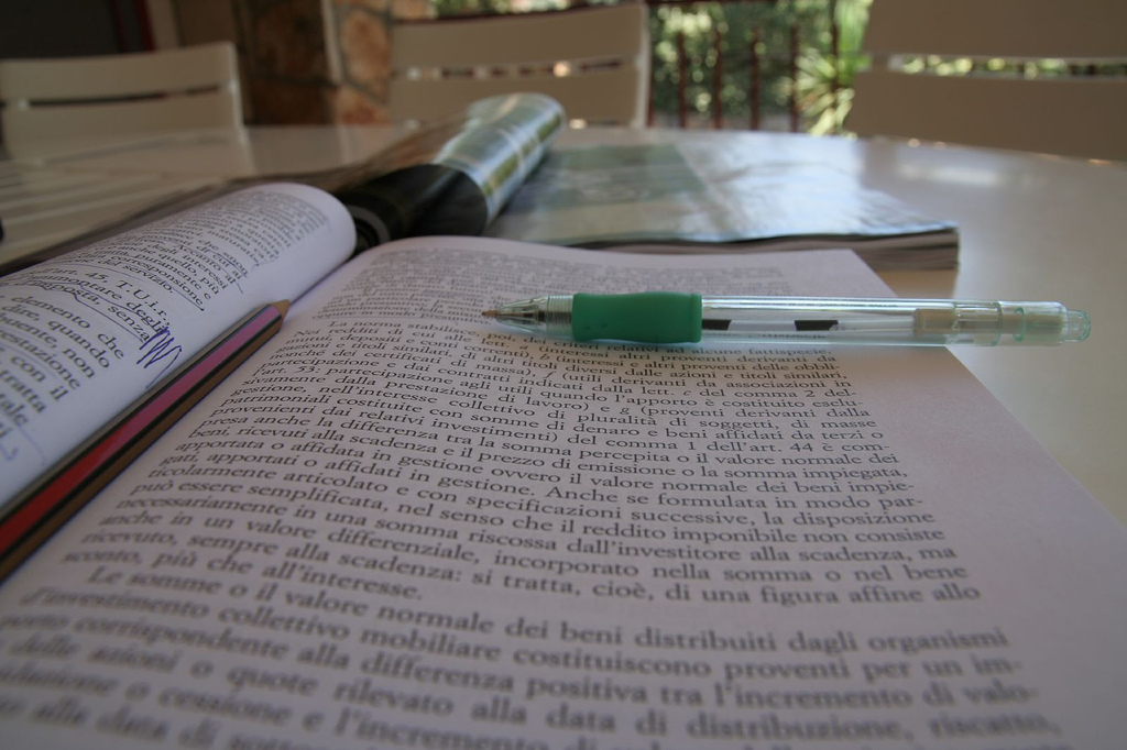 Studiare d'estate...