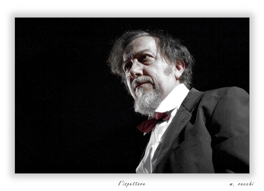 L'ispettore, prove teatrali