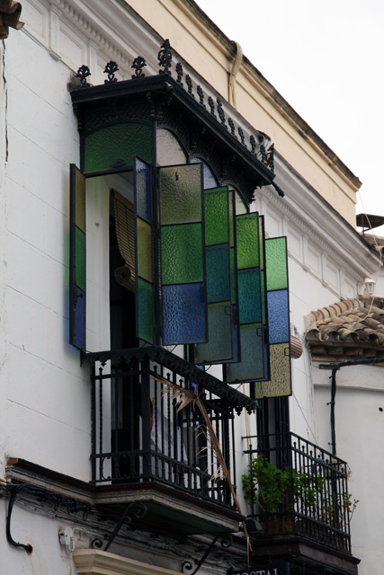 Cordoba: Particolare di balcone
