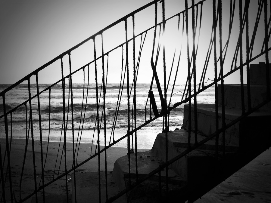 there's a house by the sea