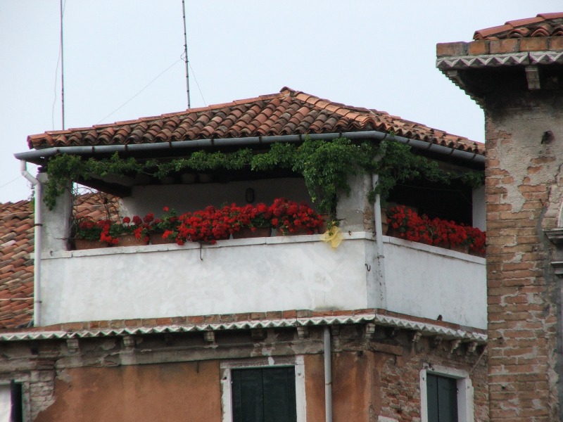 Balcone fiorito