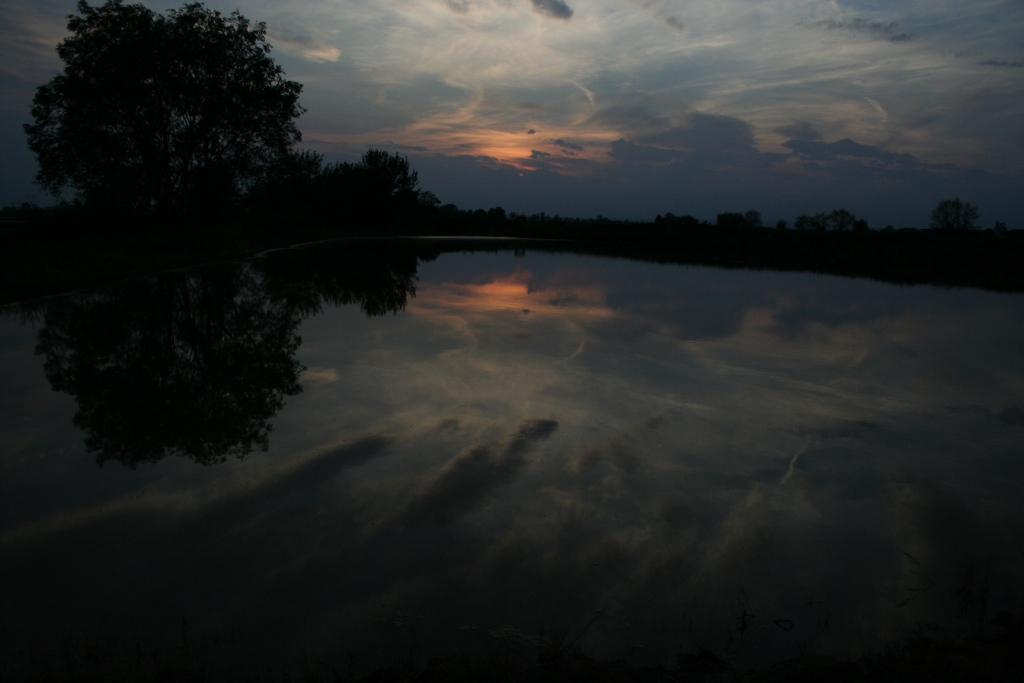 tramonto in risaia 02