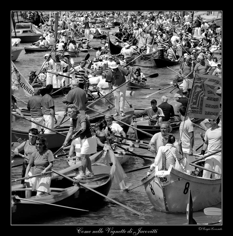 Come nelle Vignette di Jacovitti