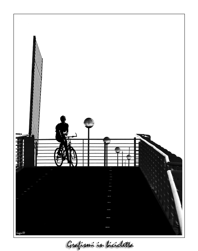 Grafismi in bicicletta