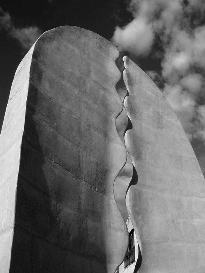 Monumento astratto a Schio di Vicenza.