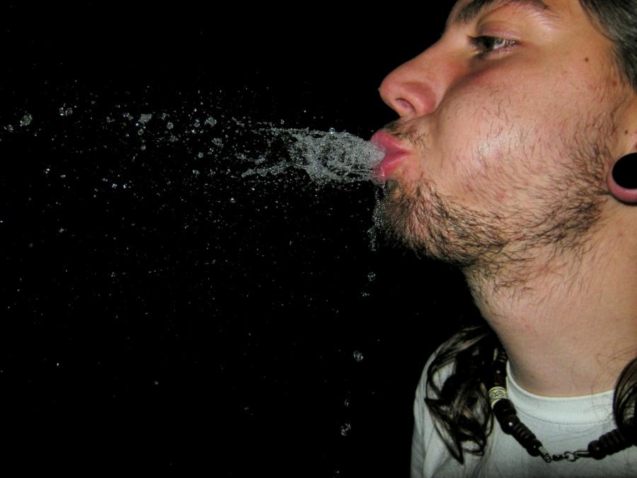 autoritratto con acqua 2