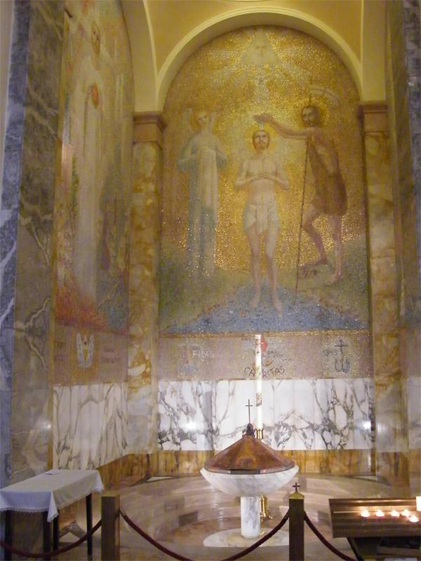 batistero chiesa di Asiago (VI)